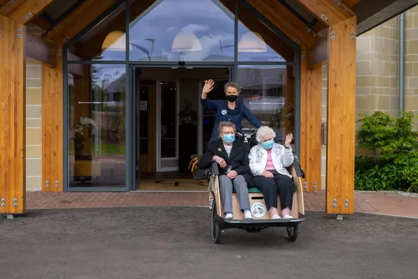 Edinburgh pensioners set for a wheelie good time